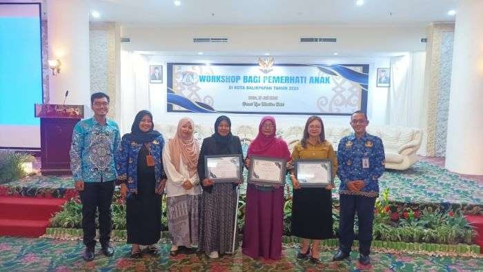 DP3AKB Kota Balikpapan, menggelar workshop bagi Pemerhati Anak di Kota Balikpapan DP3AKB Kota Balikpapan, menggelar workshop bagi Pemerhati Anak di Kota Balikpapan, di Grand Tiga Mustika Hotel Balikpapan, pada hari Rabu (17/7/2024). Foto: BorneoFlash/Niken Sulastri