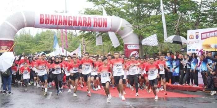 Polda Kaltim Gelar Bhayangkara Run 2024