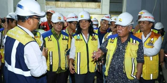 Menteri PUPR dan OIKN Tinjau SPAM Sepaku untuk Persiapan HUT RI Ke-79