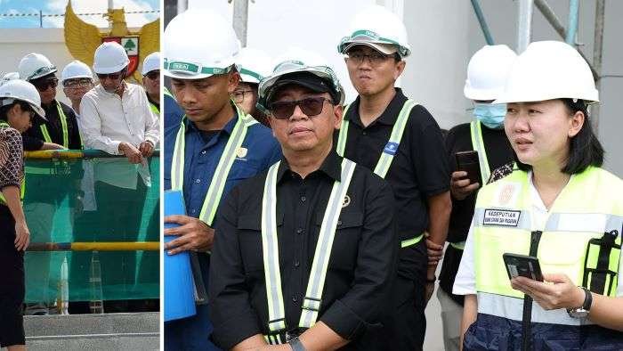 Panitia Nasional HUT ke-79 RI meninjau persiapan pelaksanaan Upacara Kemerdekaan 17 Agustus mendatang, pada Rabu (10/7/2024). Foto: HO/Humas Otorita IKN