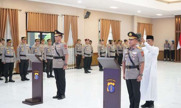 Penyegaran di tubuh organisasi Polda Kaltim kembali dilakukan pada jabatan Wakapolda Kaltim. Foto: HO/Humas Polda Kaltim