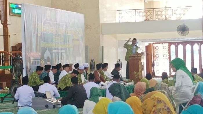 Perayaan Milad ke 52 Dewan Masjid Indonesia (DMI) berlangsung di Masjid Madinatul Iman Islamic Center Balikpapan, pada hari Sabtu (6/7/2024). Foto: BorneoFlash/Niken Sulastri