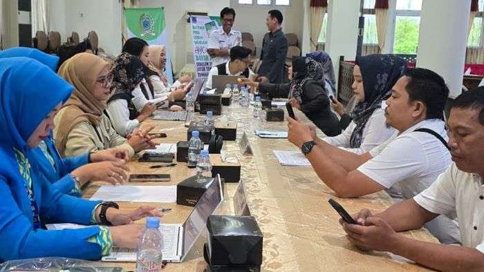 Pojok pajak di kantor Sekretariat DPRD Kabupaten Paser, Rabu (03/07/2024). Foto: BorneoFlash/Ist