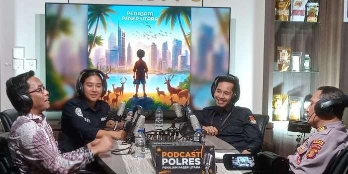 Podcast Polres PPU, Kupas Tuntas Persiapan Pilkada 2024 Bersama Ketua KPU dan Bawaslu