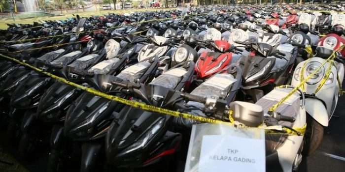 Penggelapan 20 Ribu Motor untuk Dijual ke Luar Negeri, Berikut Faktanya