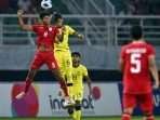 Indonesia menaklukkan Malaysia 1-0 di semifinal Piala AFF U-19 2024. Foto : BorneoFlash.com/ist