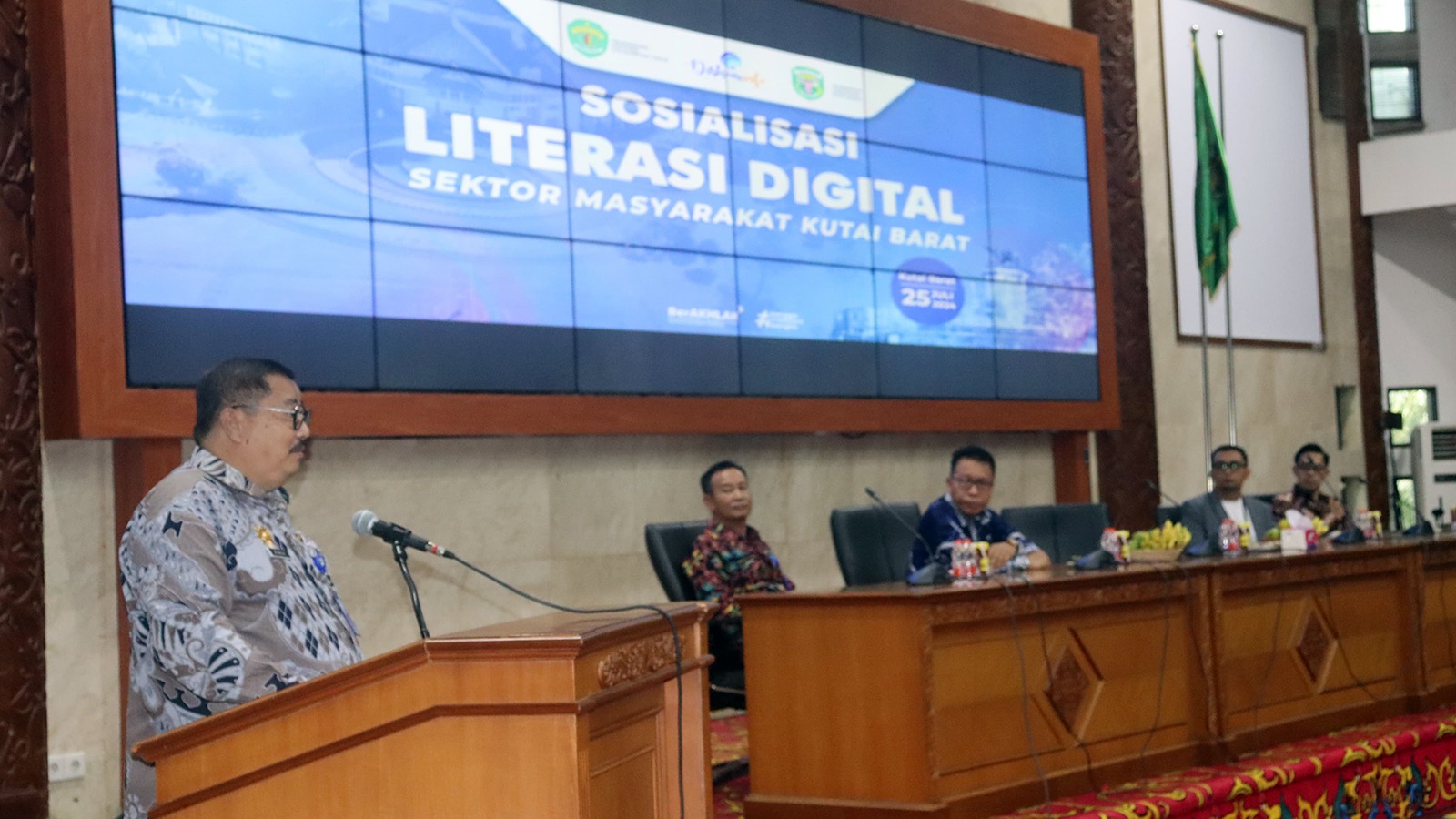 Kerja Sama dengan Pemprov Kaltim, Diskominfo Kubar Adakan Literasi Digital