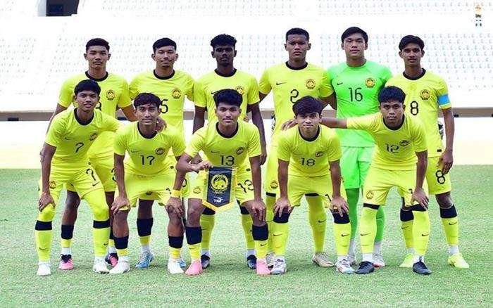 Tim Malaysia U19. Foto : BorneoFlash.com/Ist