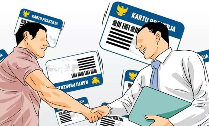 ILUSTRASI KARTU PRAKERJA. Foto : BorneoFlash/Ist