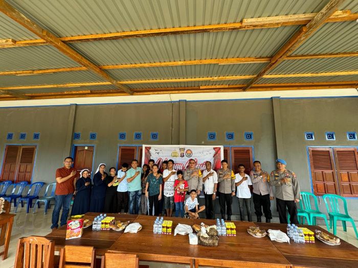 Minggu Kasih Kapolres Bersama Panti Asuhan Bruder Alma Katholik Kubar