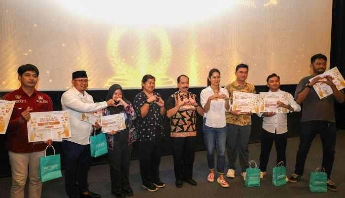 Otorita IKN bersama PT Produksi Film Negara (Persero) dan RRI menggelar Awarding Day Nusantara Short Film 2024, di CGV Plaza Balikpapan pada Kamis (01/08/2024). Foto: HO/Humas OIKN
