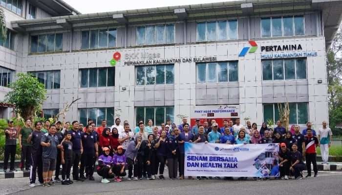 PHKT gelar serangkaian kegiatan olahraga bersama dan seminar kesehatan Health Talk bertajuk Sosialisasi TBC, HIV & AIDS serta Bahaya Narkoba (28/6/2024). Foto: HO/PHKT