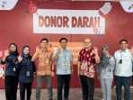 PT Pertamina EP (PEP) Tarakan Field berkolaborasi dengan RSUD Dr. H. Jusuf SK menggelar kegiatan donor darah bertajuk “20 Years of Celebrating Giving: Thank You Blood Donors!” di Auditorium Mess Melati Rabu, 21 Agustus 2024. Foto: HO/PEP Tarakan Field