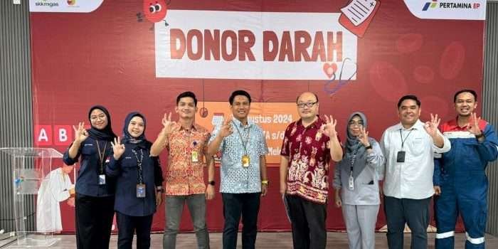 Budayakan Sehat dan Peduli Sesama, PT PEP Tarakan Field Kembali Gelar Donor Darah 