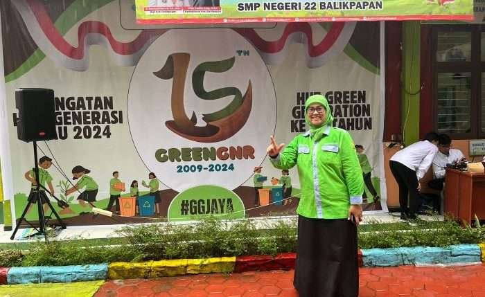 Pembina Green Generation Kota Balikpapan Periode 2024-2026, Siti Subaidah. Foto: BorneoFlash/Niken Sulastri