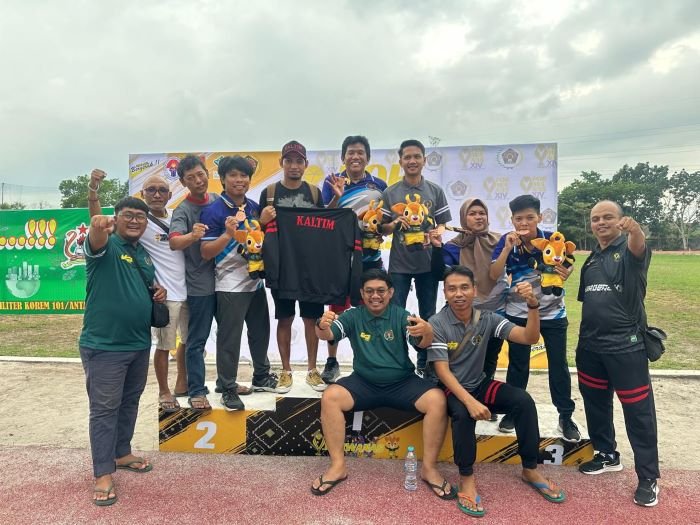 PWI Kaltim Tambah Medali Cabor Atletik di Porwanas Kalsel 