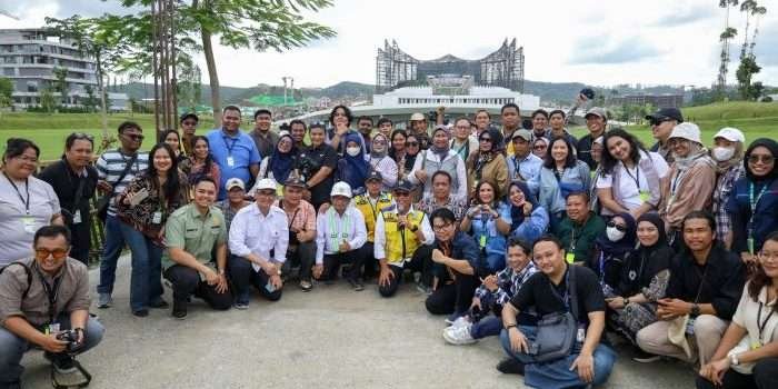 OIKN dan Kementerian PUPR Ajak Media Saksikan Langsung Kesiapan Penyelenggaraan HUT ke-79 Kemerdekaan RI di Nusantara