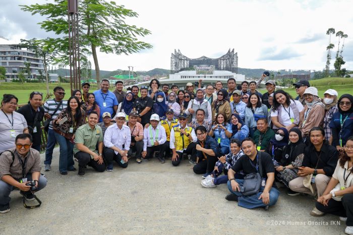 OIKN dan Kementerian PUPR Ajak Media Saksikan Langsung Kesiapan Penyelenggaraan HUT ke-79 Kemerdekaan RI di Nusantara