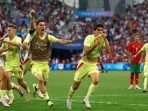 Timnas Spanyol U-23 kembali melangkah ke final Olimpiade. (REUTERS/Luisa Gonzalez)