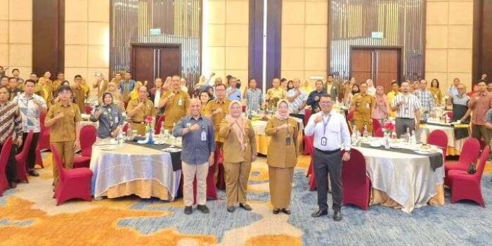 Launching aplikasi Kontengan Kota Balikpapan sekaligus menggelar Sosialisasi Pajak Daerah, di Novotel Hotel Balikpapan pada hari Selasa (24/9/2024). Foto: BorneoFlash/Niken Sulastri