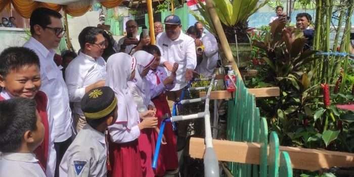 Disperkim melaunching Program Kota Kita yang berlokasi di RT 35 Kelurahan Gunung Sari Ulu, Kecamatan Balikpapan Tengah, pada hari Rabu (11/9/2024). Foto: BorneoFlash/Niken Sulastri
