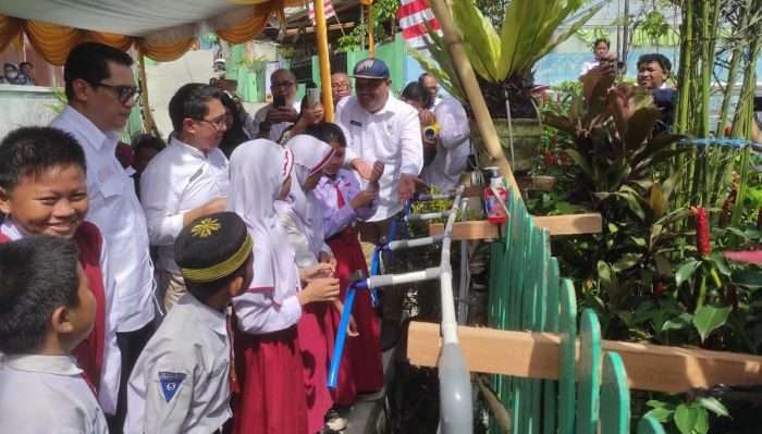 Disperkim melaunching Program Kota Kita yang berlokasi di RT 35 Kelurahan Gunung Sari Ulu, Kecamatan Balikpapan Tengah, pada hari Rabu (11/9/2024). Foto: BorneoFlash/Niken Sulastri