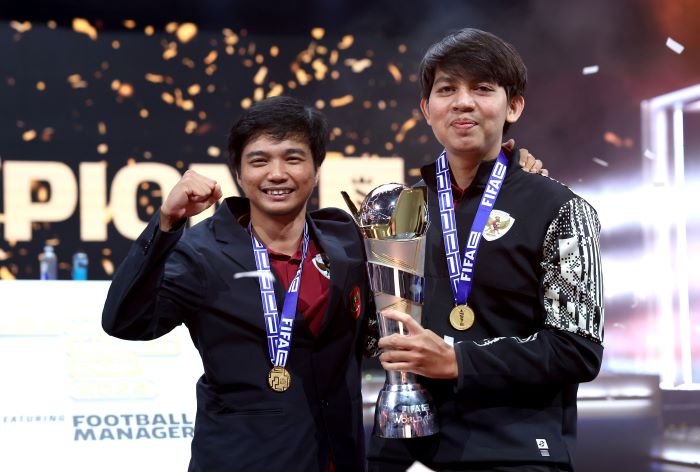 Indonesia Juara FIFAe World Cup featuring Footbal Manager 2024
