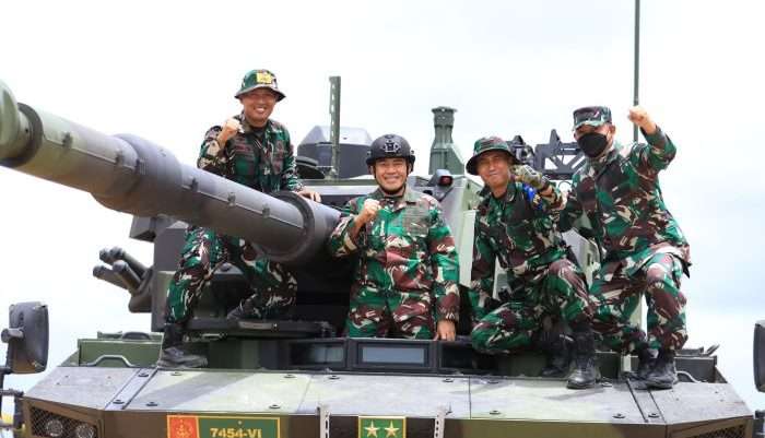 Pangdam VI/Mulawarman, Mayjen TNI Tri Budi Utomo, S.E., mengunjungi Daerah Latihan Tempur (Rahlatpur) Kodam VI/Mulawarman yang terletak di Amborawang, Samboja Barat, Kabupaten Kutai Kartanegara (Kukar), Kalimantan Timur (Kaltim). Foto: HO/Pendam VI/Mlw