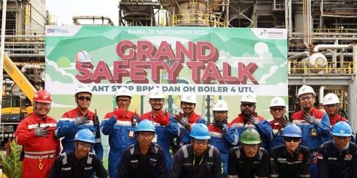 Tekankan Keselamatan Kerja, KPI Unit Balikpapan Gelar Grand Safety Talk Plant Stop Kilang 1 dan Overhaul Boiler 4 UTL