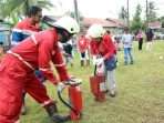 PT Pertamina EP (PEP) Field Bunyu menyelenggarakan Sosialisasi dan Demonstrasi Penggunaan Alat Pemadam Api (APAR) dan Fire Blanket pada 25 Agustus 2024. Foto: HO/PEP Bunyu Field