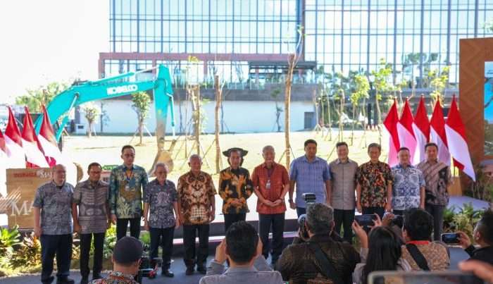 Presiden RI Joko Widodo (Jokowi) meresmikan Hotel Swissotel Nusantara dan melakukan groundbreaking untuk Mall Duty Free Nusantara di Ibu Kota Nusantara (IKN) pada Jumat (13/09/2024). Foto: HO/Humas Otorita IKN