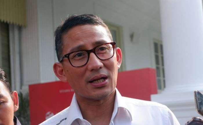 Menparekraf Sandiaga Uno mengklaim keberadaan Ibu Kota Nusantara (IKN), Kalimantan Timur mulai menarik minat wisatawan dari luar daerah. (CNN Indonesia/Khaira Ummah JP).