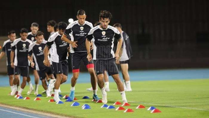 Timnas Indonesia Saat Sesi Latihan. Foto: TimnasIndonesia