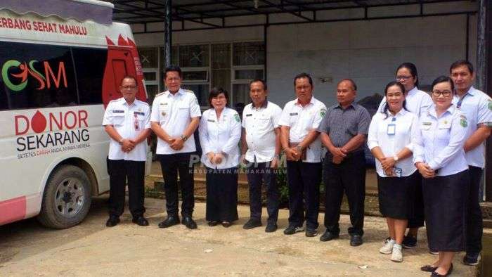 Bupati Mahulu Resmikan Gedung Unit Transfusi Darah di RSP Gerbang Sehat Mahulu