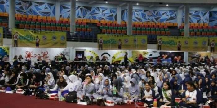 Secara Serentak Gerakan Aksi Bergizi DiIkuti Seluruh Pelajar Putri Se Balikpapan