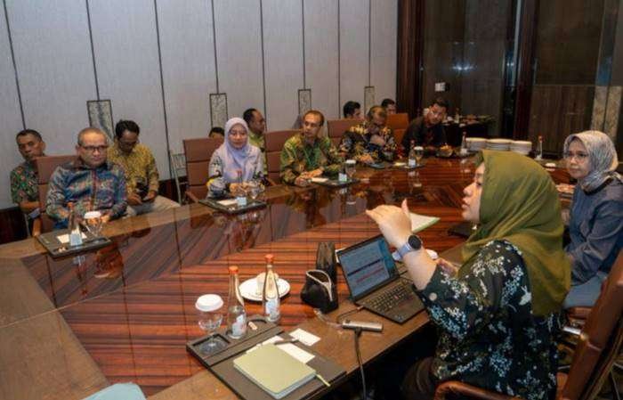 Pemkot Balikpapan menggelar pertemuan strategis dengan GBPN, di Jakarta pada hari Selasa, 8 Oktober 2024. BorneoFlash.com/NikenSulastri