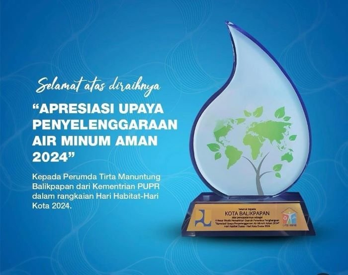PTMB Raih Penghargaan dari Kementerian PUPR, Turut Dukung Pemkot Balikpapan Menuju Tercapainya Target SDG’s