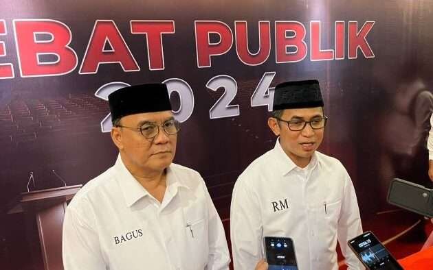 Pasangan Calon Wali Kota Balikpapan dan Wakil Wali Kota Balikpapan nomor urut satu Rahmad Mas'ud dan Bagus Susetyo. Foto: BorneoFlash/Niken Sulastri