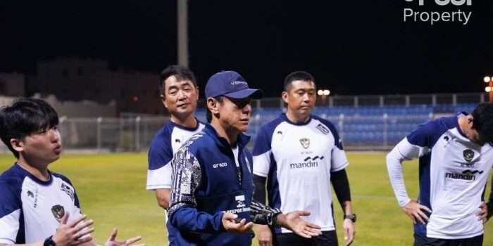 Skuad Garuda Gelar Latihan Perdana di Bahrain