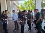 Pjs Wali Kota Balikpapan, Ahmad Muzakkir bersama Forkopimda dan unsur pemerintah kota balikpapan mengunjungi ke Kantor KPU Balikpapan