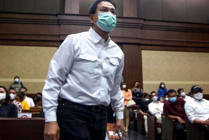 Mantan Wakil Ketua DPR RI, Azis Syamsuddin (Grandyos Zafna/detikcom)
