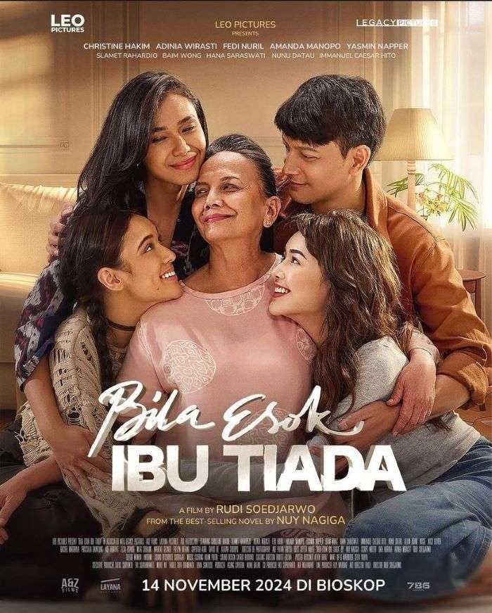 Film Drama Keluarga ‘Bila Esok Ibu Tiada’ sudah resmi tayang di seluruh bioskop Indonesia. Foto: Ist/@bilaesokibutiadaofficial
