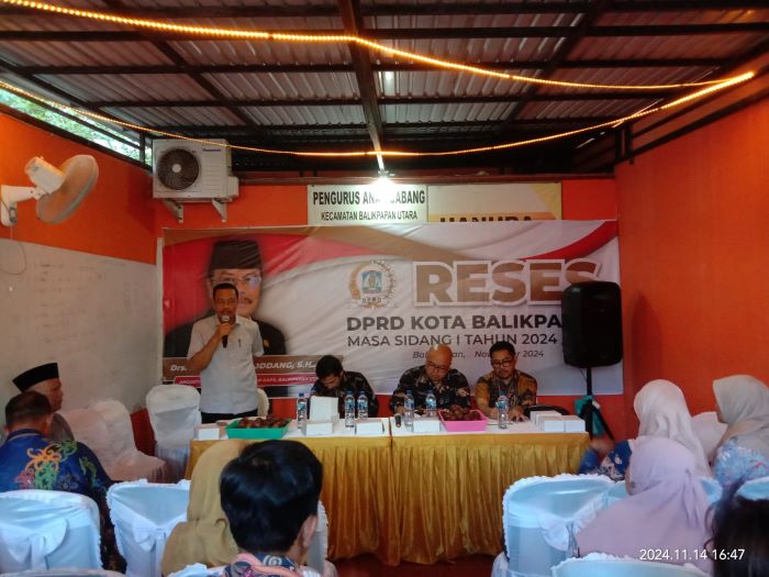 Syarifuddin Oddang Tampung Keluhan Warga Pengupasan Lahan Mangrove Graha Indah dan Drainase 