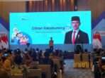 Foto: Wapres Gibran saat memberikan arahan di rakor Kadisdik se-Indonesia, Senin (11/11/2024). (Matius Alfons)