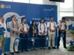 Inaugural Flight Garuda Indonesia di selenggarakan di area ruang tunggu keberangkatan (Gate 1) Bandara Internasional SAMS Sepinggan Balikpapan, pada hari Senin (18/11/2024). Foto: BorneoFlash/Niken Sulastri
