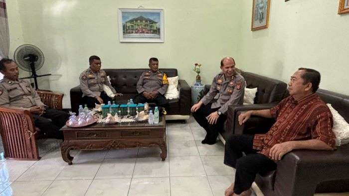 Bidhumas Polda Kaltim Gelar Silaturahmi dengan Ketua FKUB Berau, Sampaikan Pesan Pilkada Damai