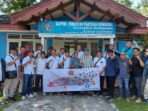 PWI Balikpapan menyambut kedatangan PWI Barito Utara, di Kantor PWI Balikpapan, pada Jumat (29/11/2024). Foto: BorneoFlash/Niken Sulastri
