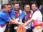 Pembukaan Open Turnamen Kejuaraan Nasional Panahan Piala Panglima TNI 2024 di Stadion Gelora Kadrie Oening, Samarinda, Kalimantan Timur. Foto: HO/Pendam VI/Mlw