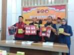 Polda Kaltim menggelar konferensi pers di Ruang Rapat Ditresnarkoba, Kamis (21/11/2024). Foto: HO/Polda Kaltim