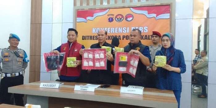 Polda Kaltim Ungkap Kasus Peredaran Narkotika 8 Kg Sabu Asal Malaysia  